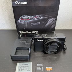 Canon Powershot G7x Mark i Camera