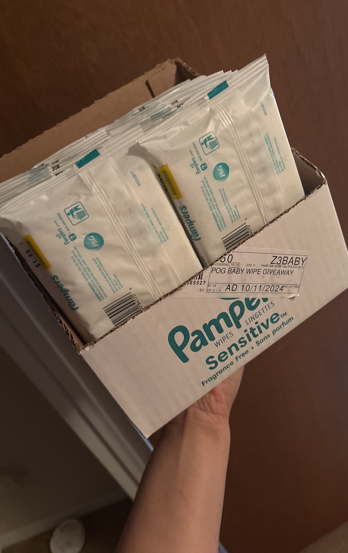 Travel Baby Wipes