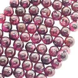 Lot Of 115 Garnet Beads 4mm