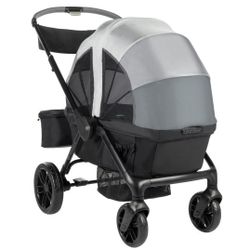 MONBEBE Everyday Outings Wagon Stroller (Cobblestone Grey)