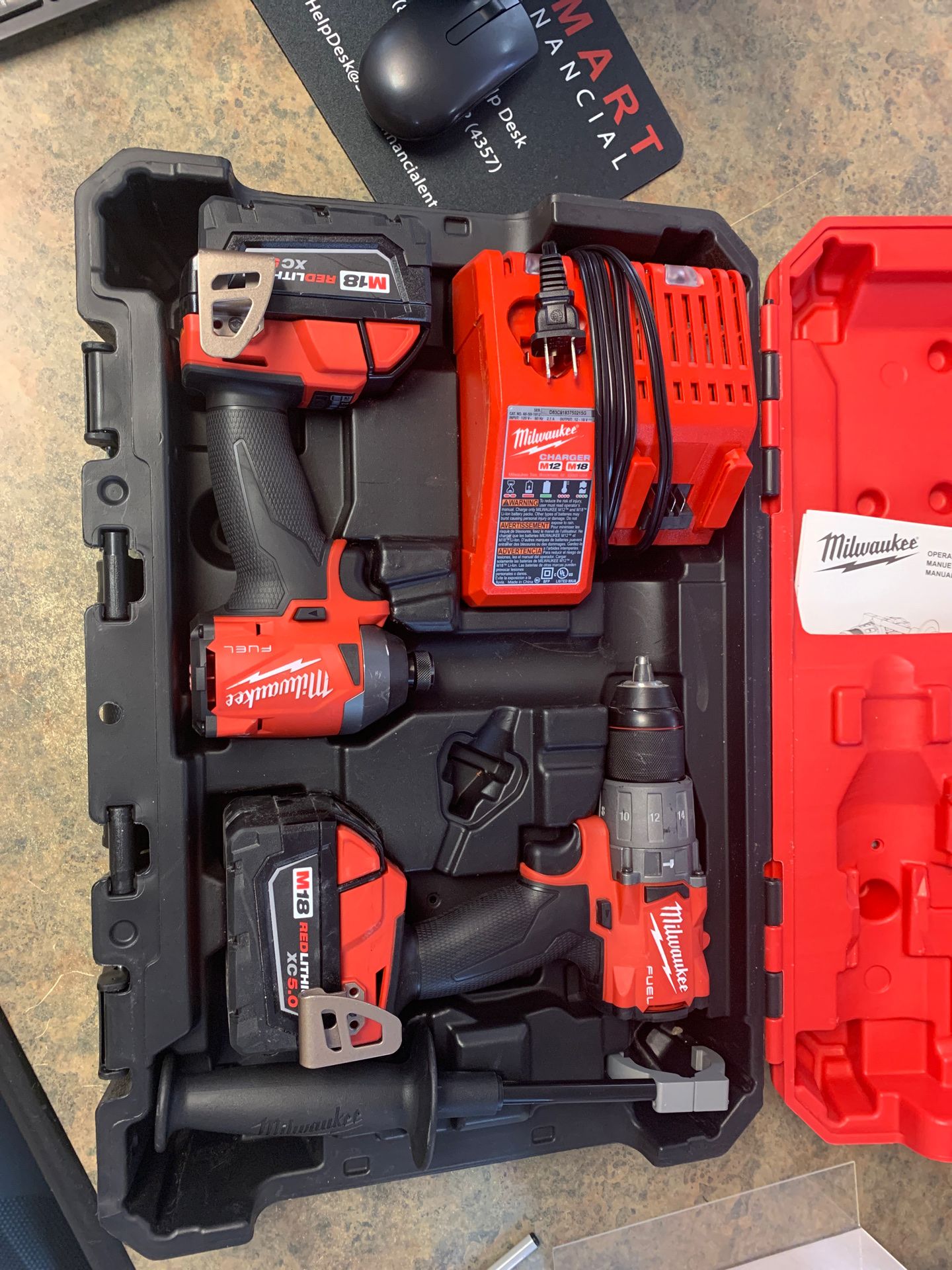 Milwaukee Hammer Drill/Driver and Impact Driver