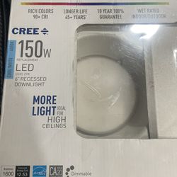 6” Recessed Down light