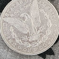 morgan silver dollar good condition 