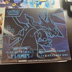 Phantasmal Flames Pokemon Center Elite Trainer Box