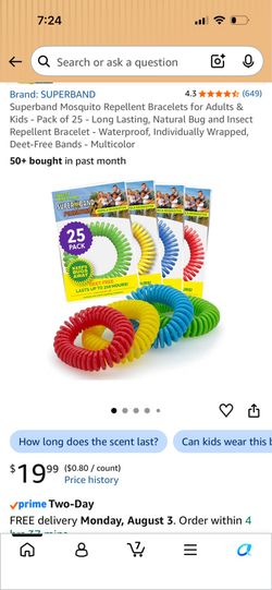 Deet Free Mosquito repellent