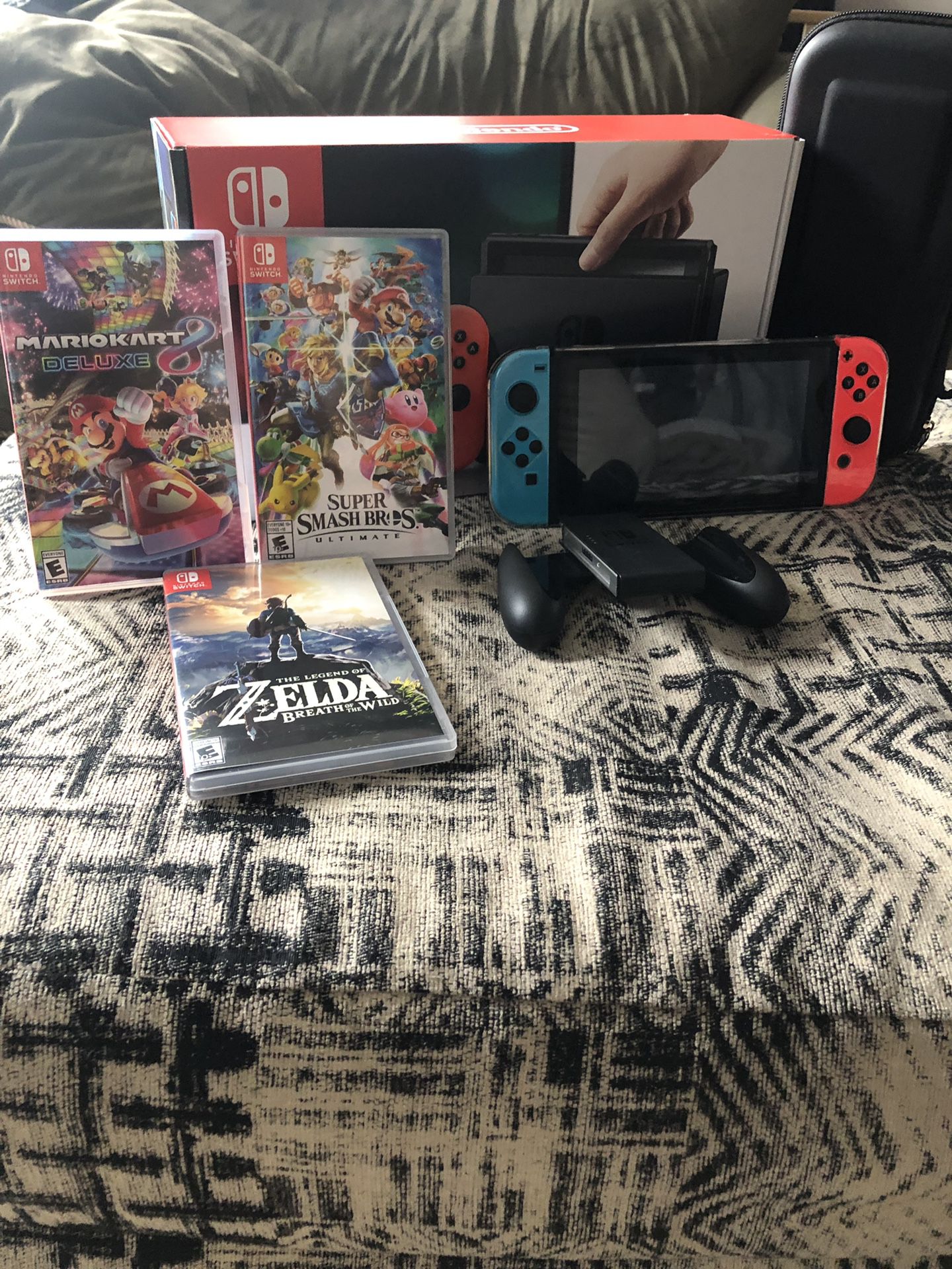 Nintendo Switch with Games