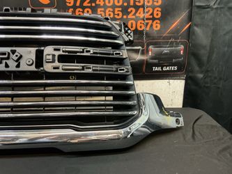 DODGE RAM 2500/3500 GRILLE 2019-2024 with LOWER TRIM OEM