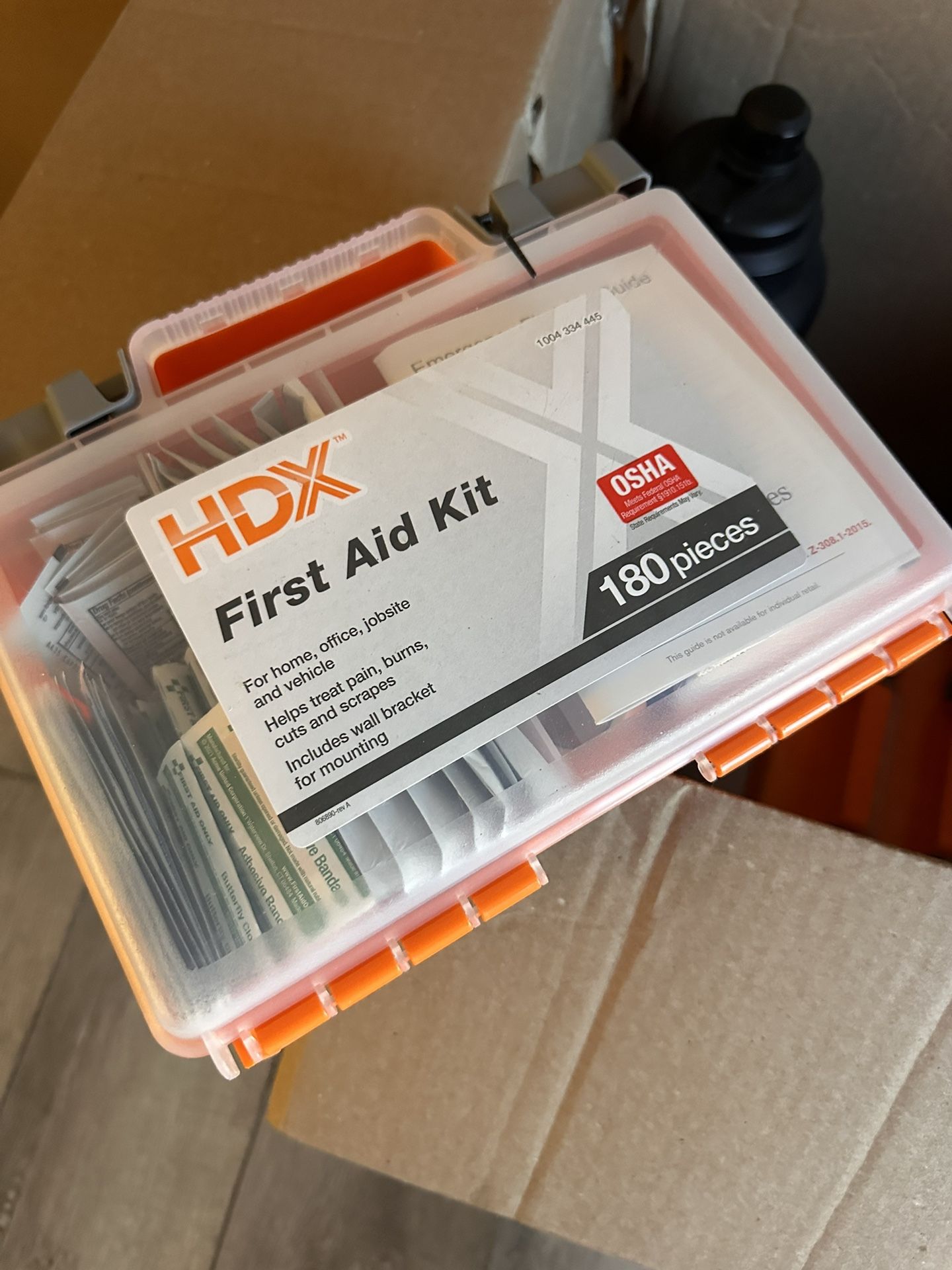 First Aid Kit 180 Pieces