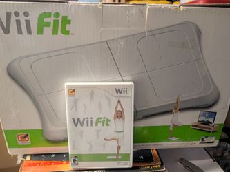 Wii Fit Balance Board and Wii Fit Game