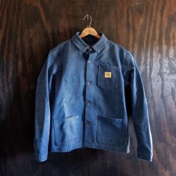 American Vintage Men's Blue Coat(55)11