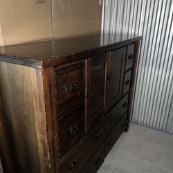 Large Solid Wood Dresser