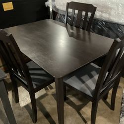 🍽️ NEW 5-Piece Dining Set $349 • Assembled & Ready
