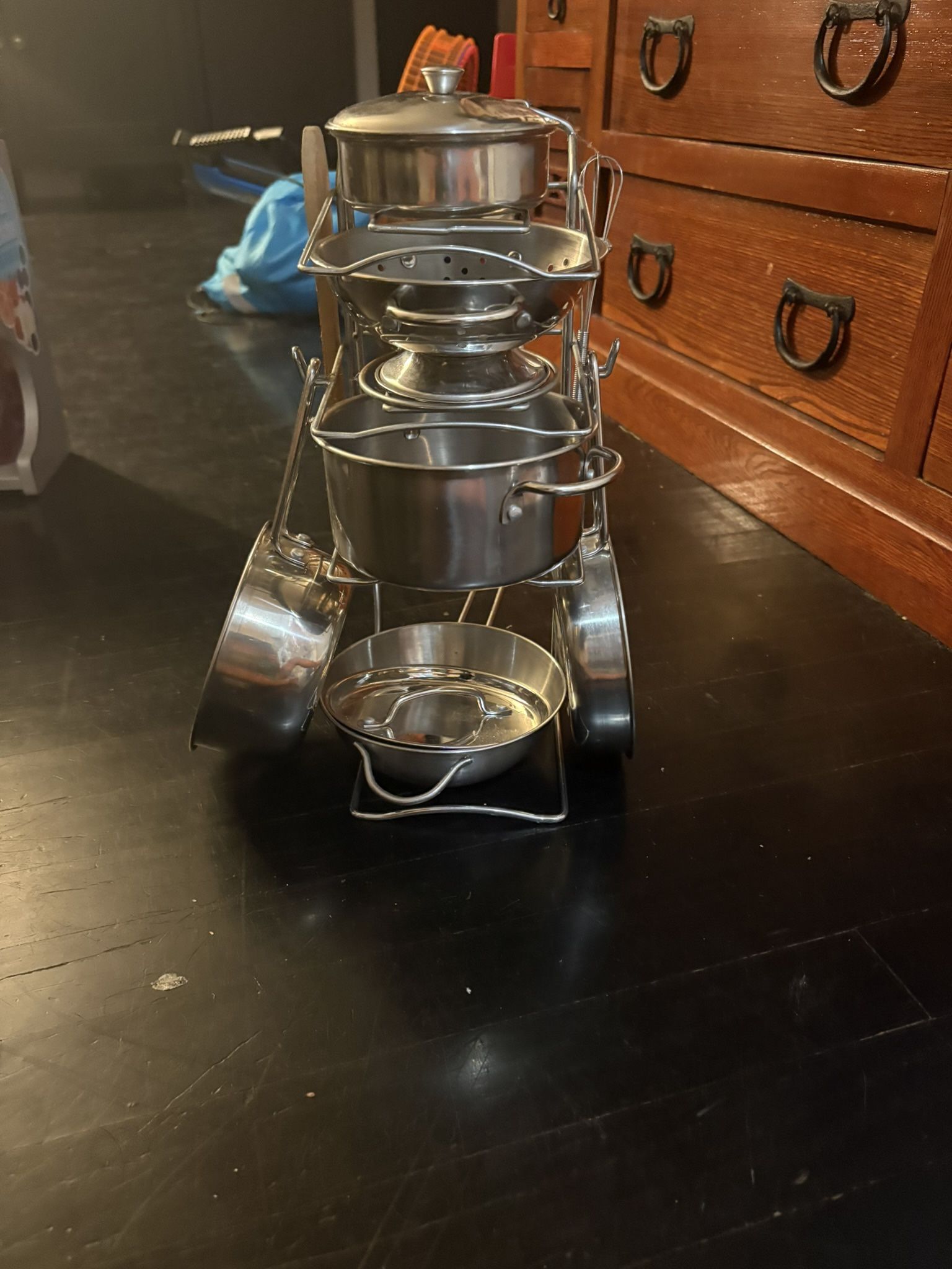 Toy, Stainless Steel Pots And Pans