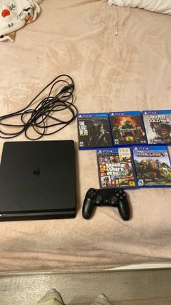 PS4 with games