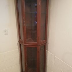 Corner Display Cabinet
