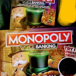 MONOPOLY Voice Banking Board Game 