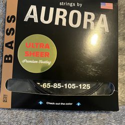 AURORA 5 STRING BASS GUITAR STRINGS 45-125