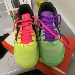 Melo Rick And Morty Basketball Shoes Men's 