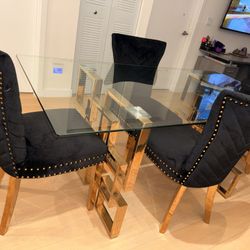 Glass Dinning Set