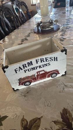 Harvest Wood box