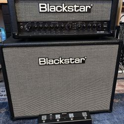 Blackstar Head ID150 + cab2x12+footswitch brand  bran neww ( including cables )