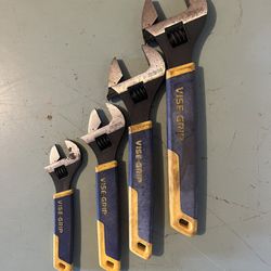 VISE Grip Adjustable Wrenches 