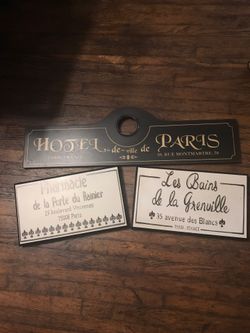 Paris themed decor