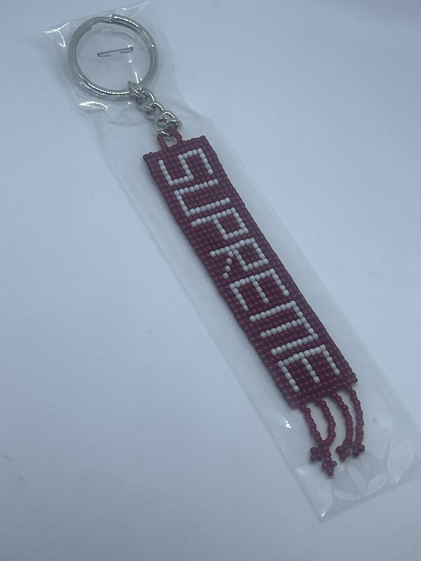 Supreme Beaded Keychain