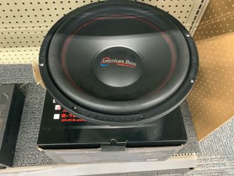 AMERICAN BASS ELITE 15″ CAR SUBWOOFER | 1200 WATTS RMS | DUAL VOICE COIL 4 OHM