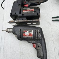 CRAFTSMAN  JIG SAW AND SKILL 3/8INCH DRILL, EXCELLENT WORKING CONDITION 120V