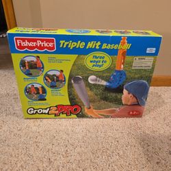 Fischer Price Grow To Pro Baseball