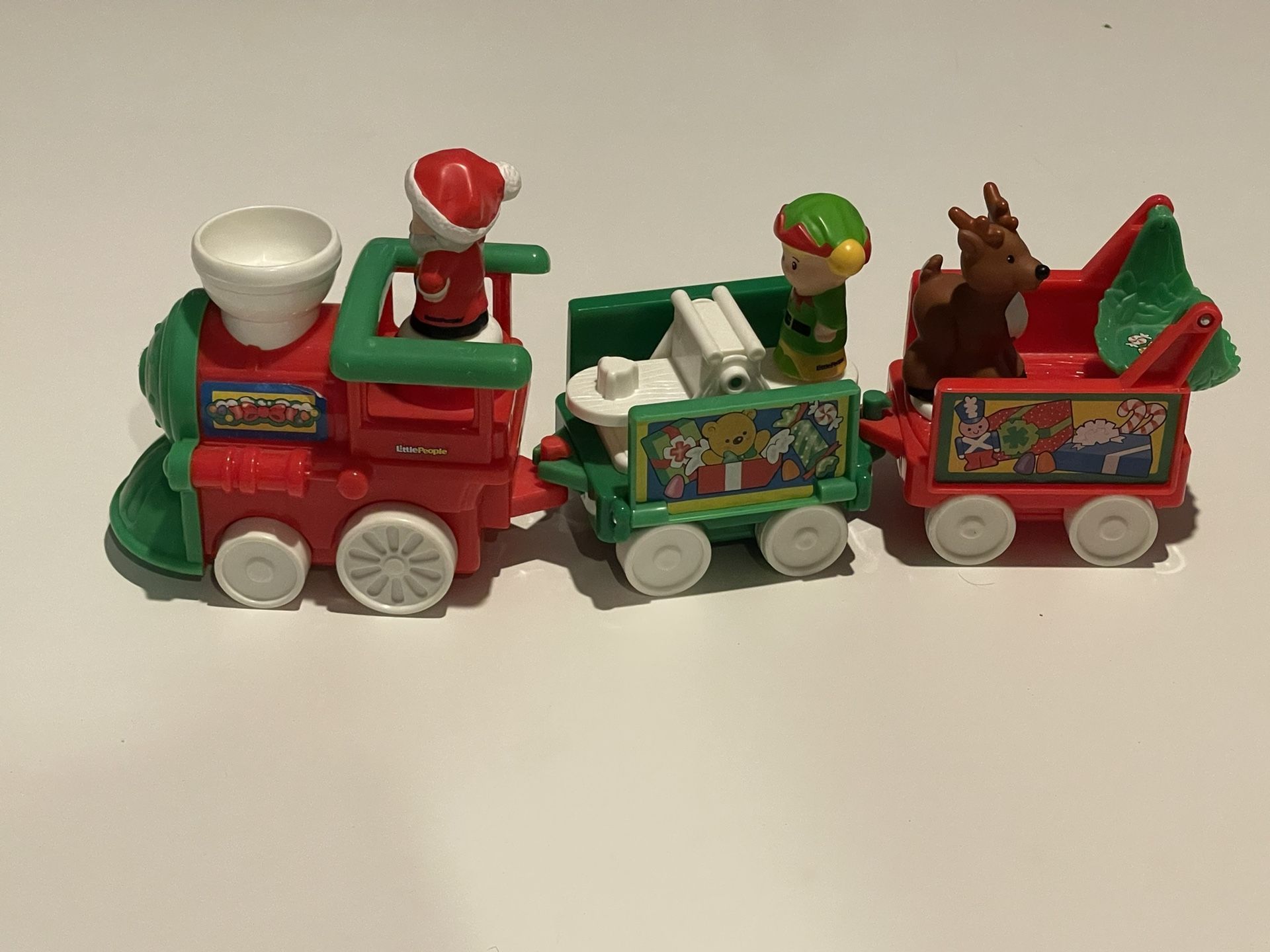 Original Fisher Price Little People Christmas Train for Sale in ...