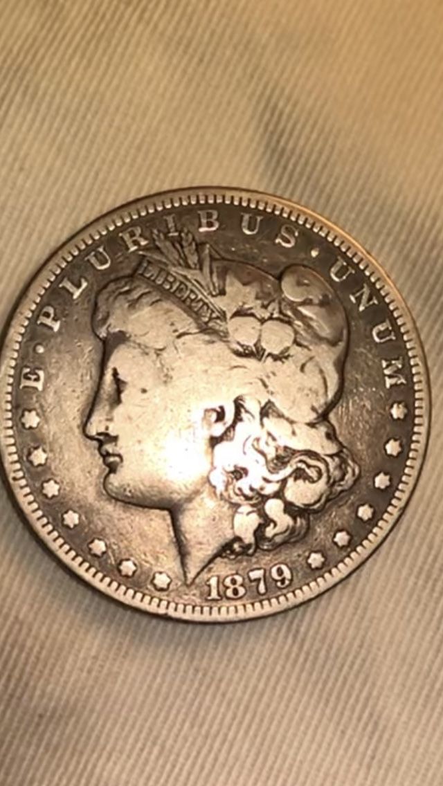 1879 S, Reverse Of 1878 Morgan XF Silver Dollar