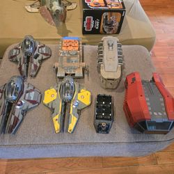 STARWARS SPACE SHIPS AND IMPERIAL TANKS