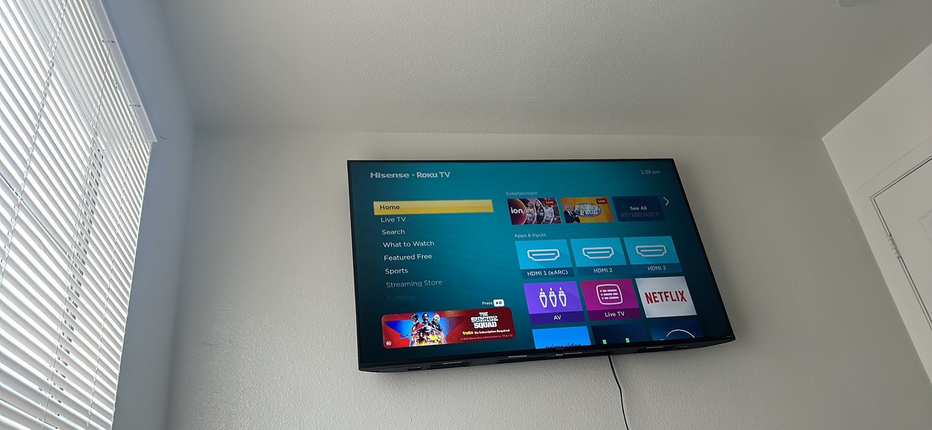 Hisense 58” Inch Tv