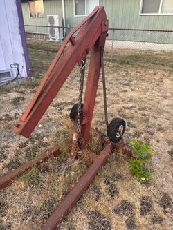 Portable Engine Hoist Cherry Picker Crane