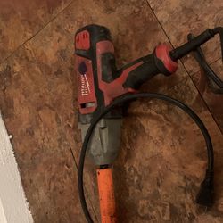 Milwaukee impact wrench good condition comes with $150 socket