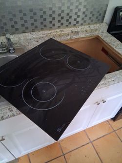 Glass stove top