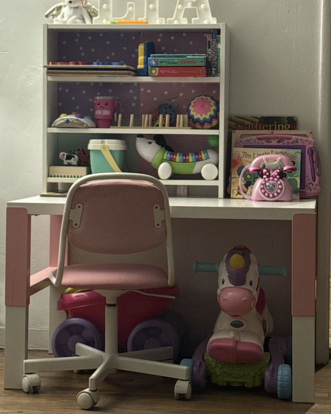 Kid's Desk with add-on unit 37 3/4x22 7/8
