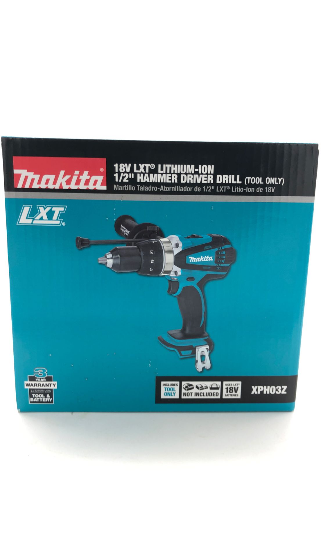 Makita XPH03Z 18v Hammer Drill Tool Only