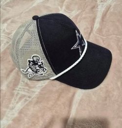 New Men's New Era Navy Dallas Cowboys Basic Trucker 9FORTY Snapback Hat ( Reseda ca) one size fits all