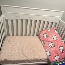 Baby Crib Convertible 3 In 1 