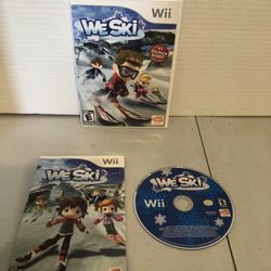 We Ski (Nintendo Wii, 2008) Complete Tested Working 