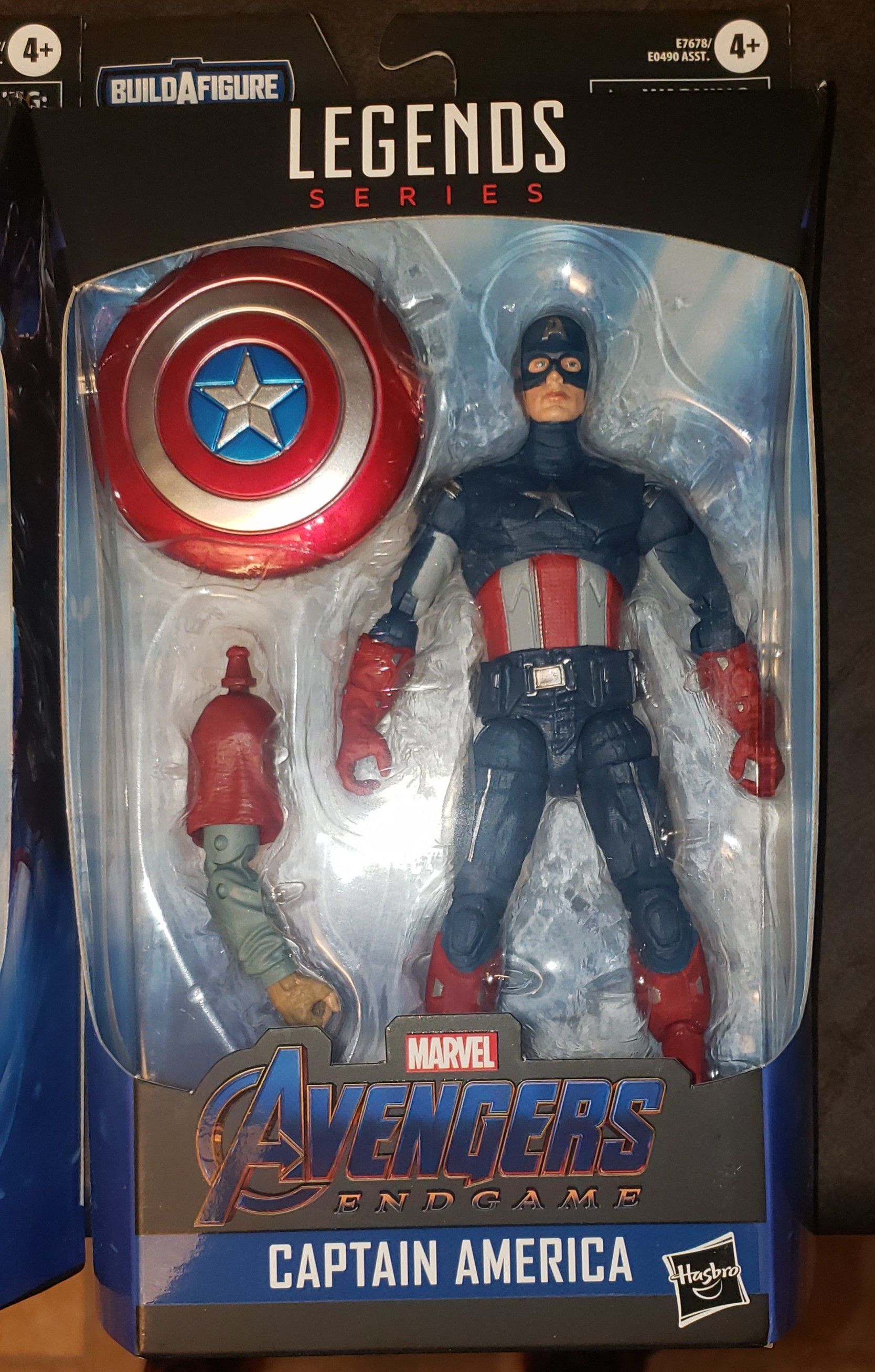 Marvel legends avengers endgame captain America with fat thor baf piece