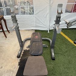 Workout Bench & Squat Rack