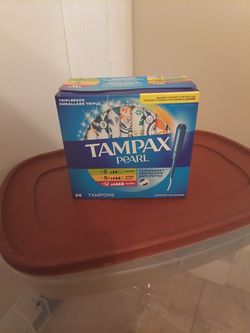 Tampax Pearl S, S+, U -34 Ct(Price Cut)