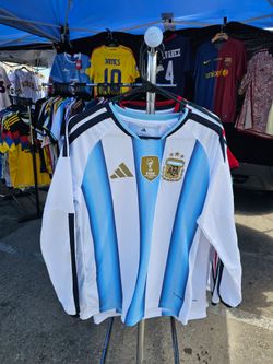 Argentina Home Longsleve Jersey