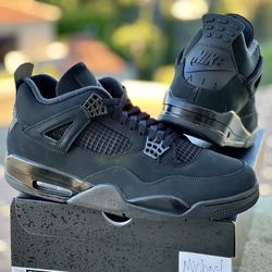 DS Nike Air Jordan 4 Black Cat Size 12.5