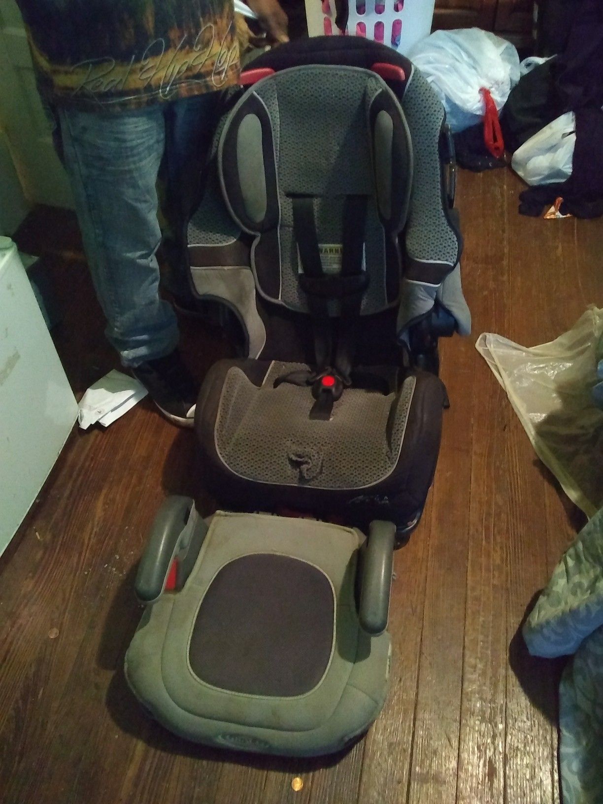 Car seat and booster seat