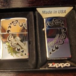 Zippo Together Forever Set His And Hers AUTHENTIC ZIPPO